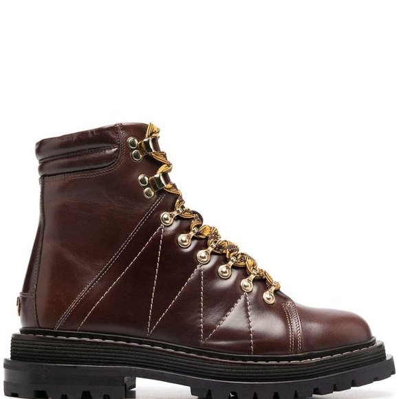 NEW Sandro Elton Ankle Combat Boots - Picture 8 of 12